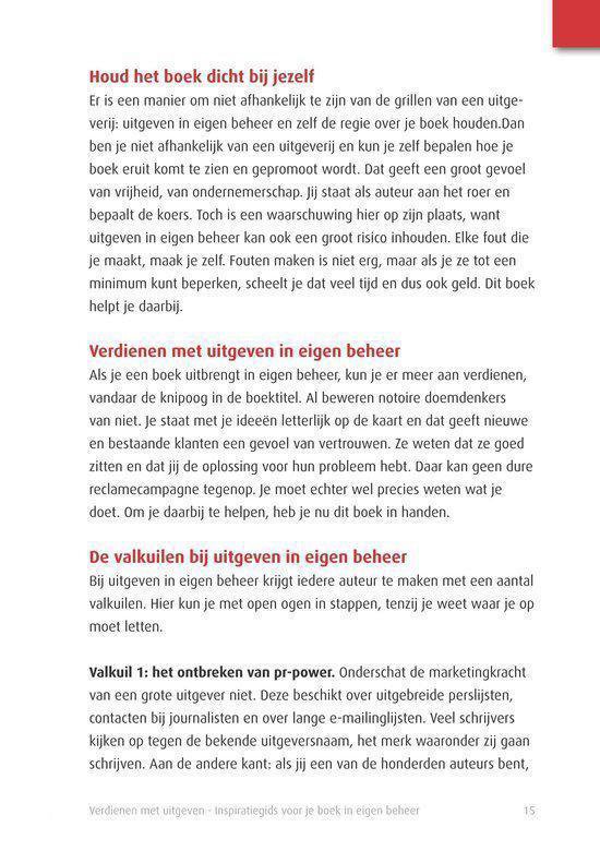 Verdienen met uitgeven