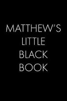 Matthew's Little Black Book