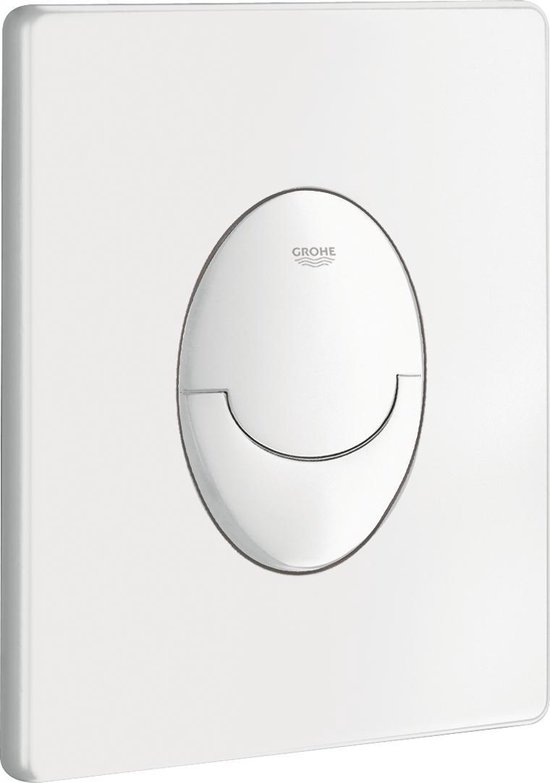 GROHE Skate Air Bedieningspaneel Toilet - Verticaal - Dual Flush - Kunststof - Alpine wit