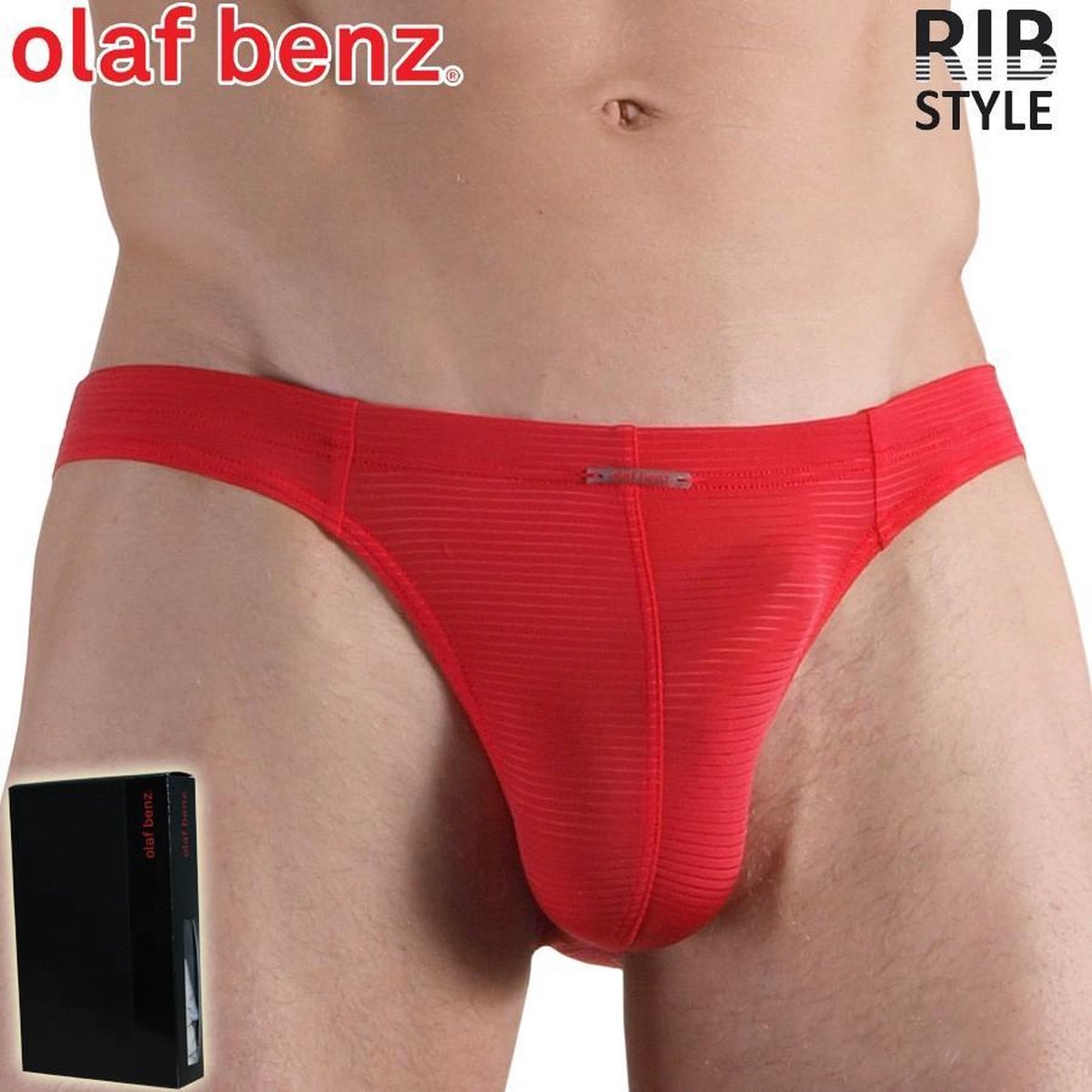 Olaf Benz Brazilbrief - Rood - XXL