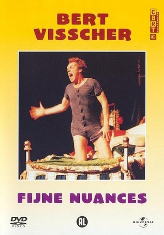 Cover van de film 'Bert Visscher - Fijne Nuances'