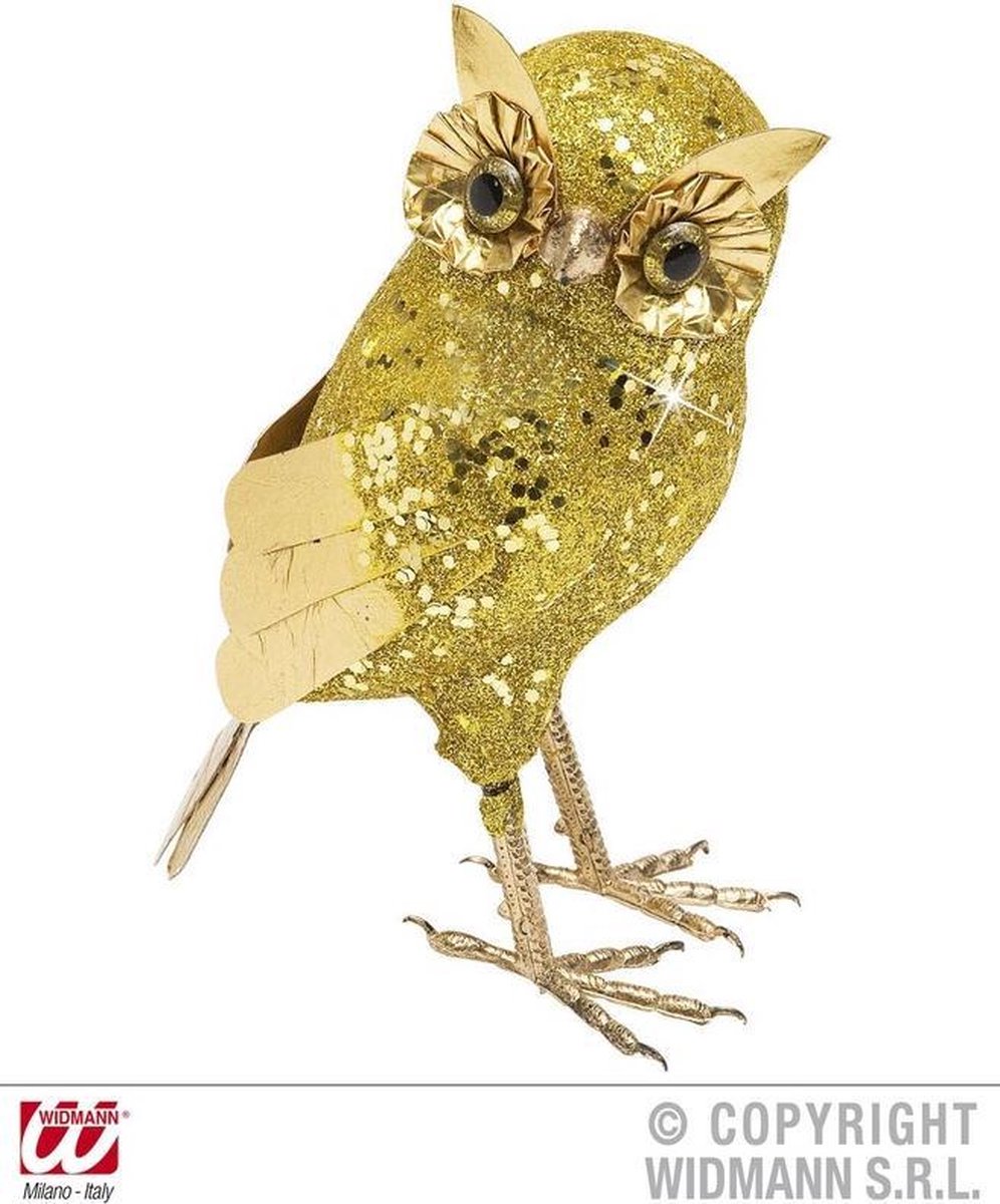 Glitter uil goud 18,5