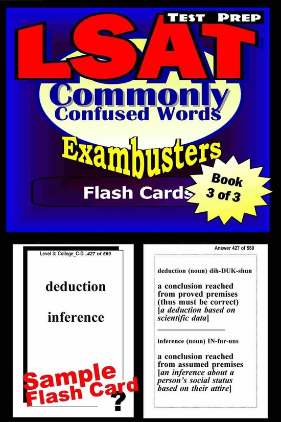 Exambusters LSAT 3 - LSAT Test Prep Commonly Confused Words- ... - cover