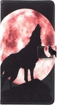 Wolf agenda wallet hoesje OnePlus 6