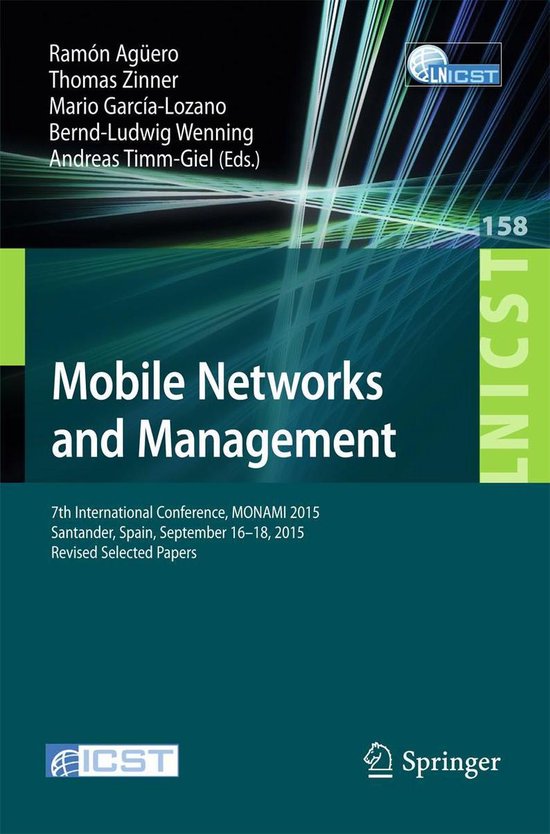 Springer Nature Proceedings Computer Science - Mobile Networ ... - cover