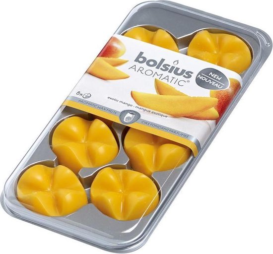 Salie Pastoor magie bolsius aromatic wax melts mango | bol.com