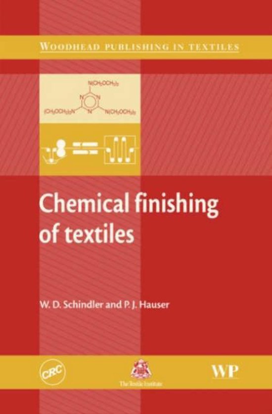 Chemical Finishing of Textiles 9781855739055 W D Schindler Boeken
