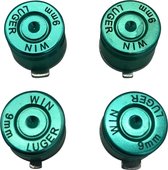 Groen Aluminium Bullets - PlayStation PS4 Controller Buttons Knoppen