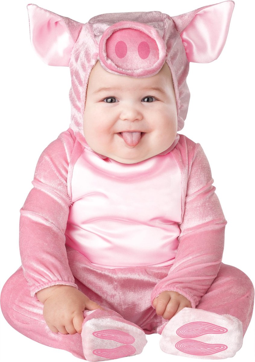 Premium klein varken kostuum voor baby's - Verkleedkleding - Maat 86/92 |  bol