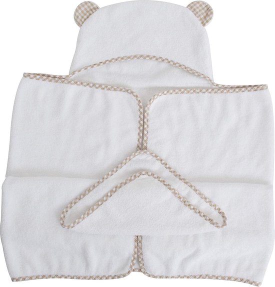 Babyhanddoek met Capuchon - 100% Biokatoen