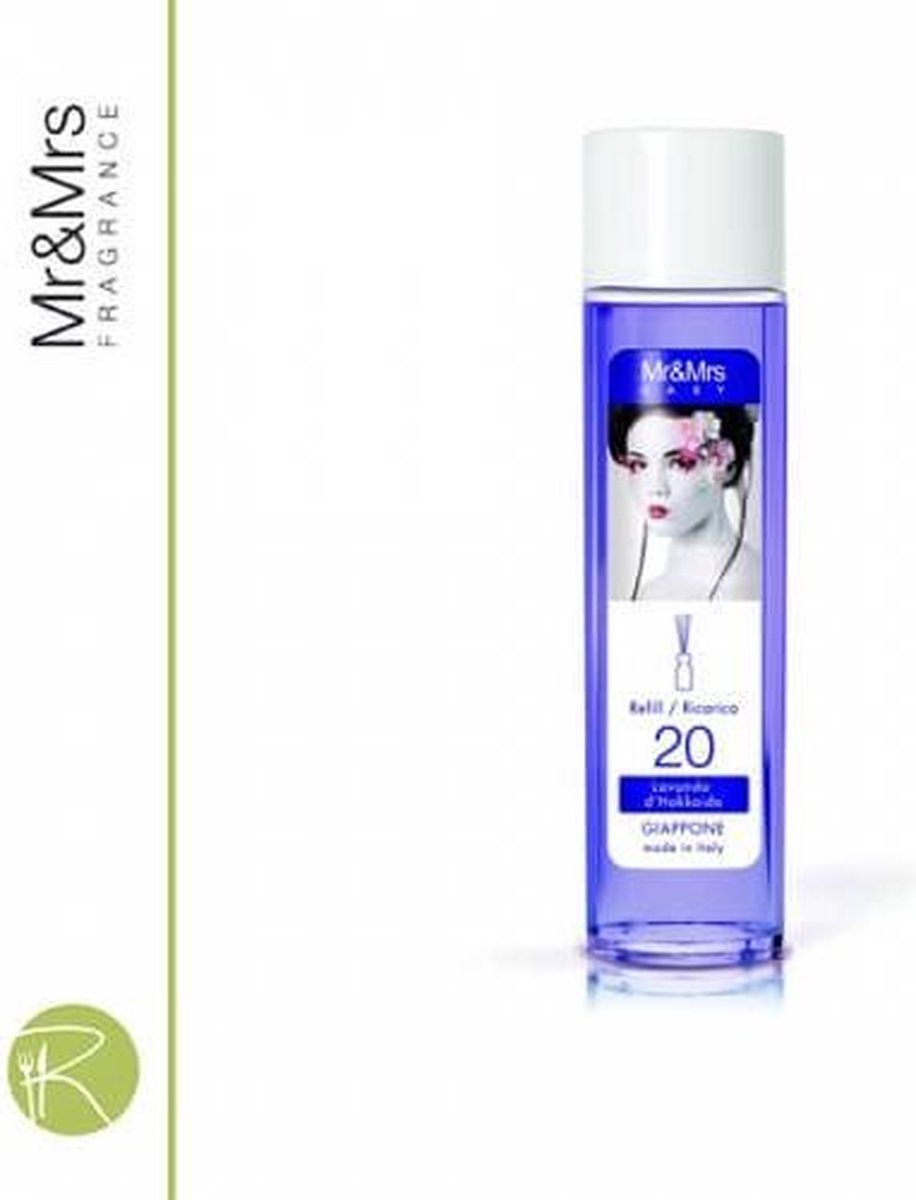 Navulling - Mr & Mrs Fragrance - Easy - nr 20 - hokkaido lavander - 260 ml