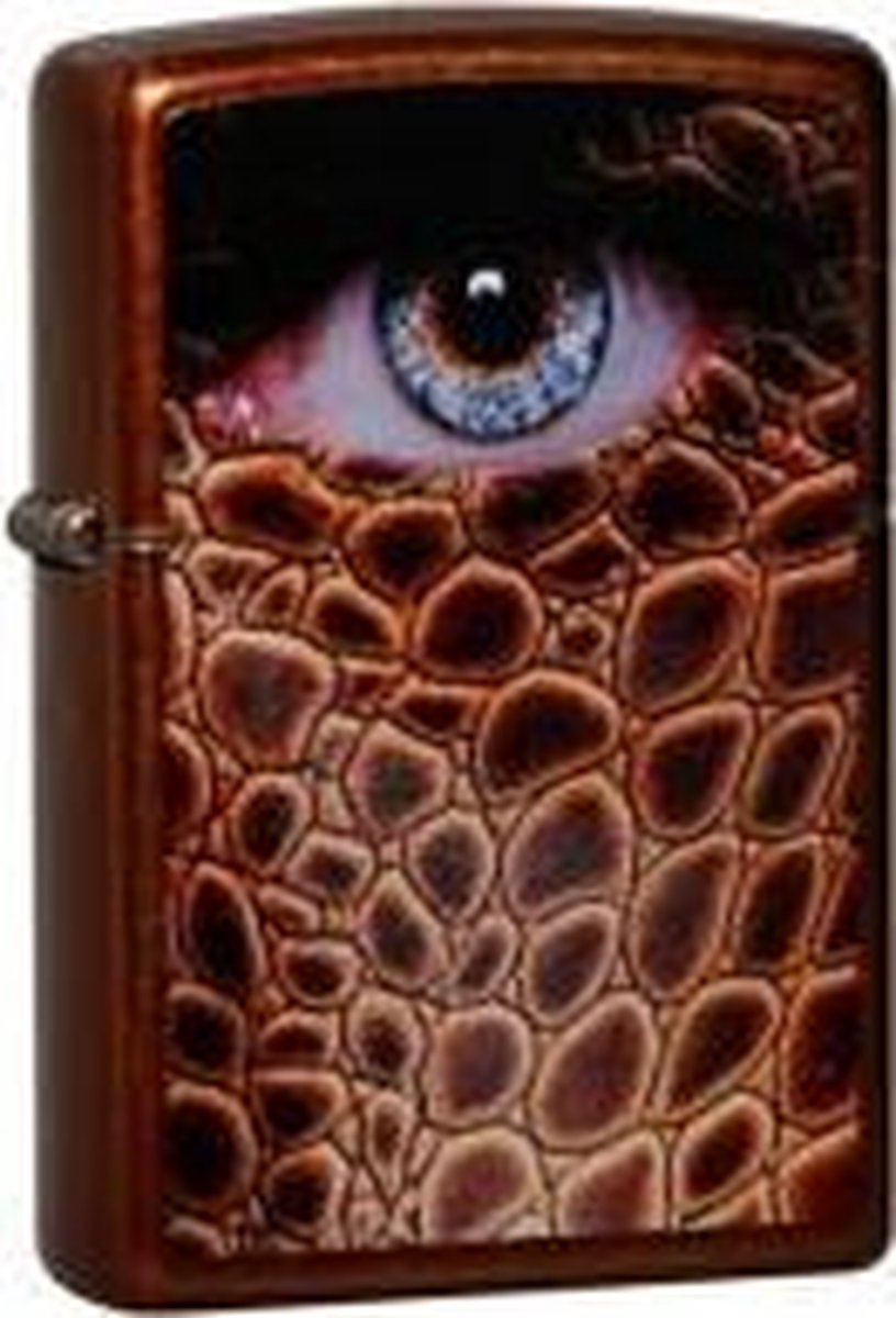 Goedkoopste Zippo aansteker Lizard Face