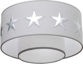 Taftan - Plafondlamp - sterren zilver - grijs