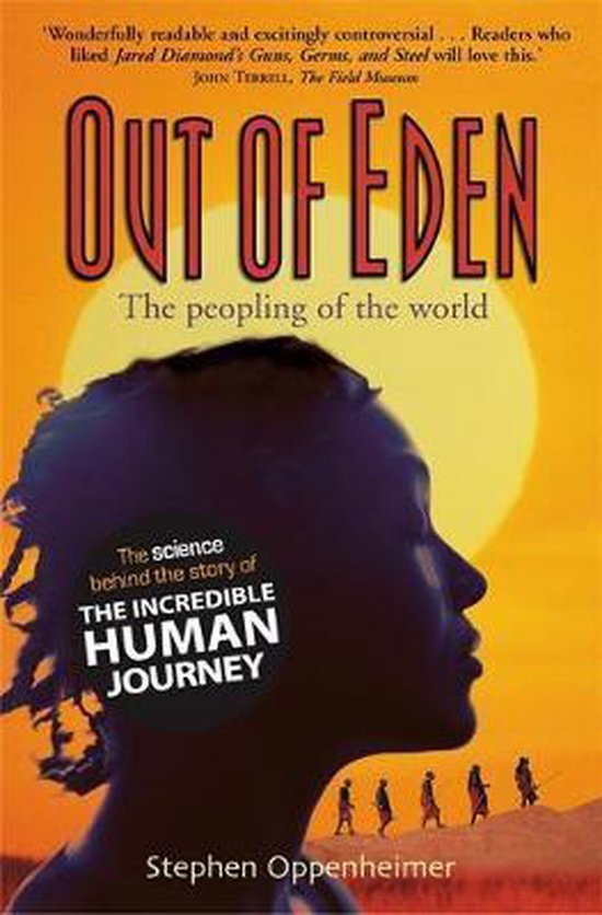 Out Of Eden Peopling Of The World - cover