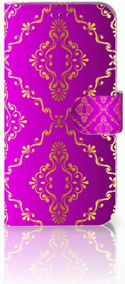 Wallet Case Samsung Galaxy A40 Barok Roze