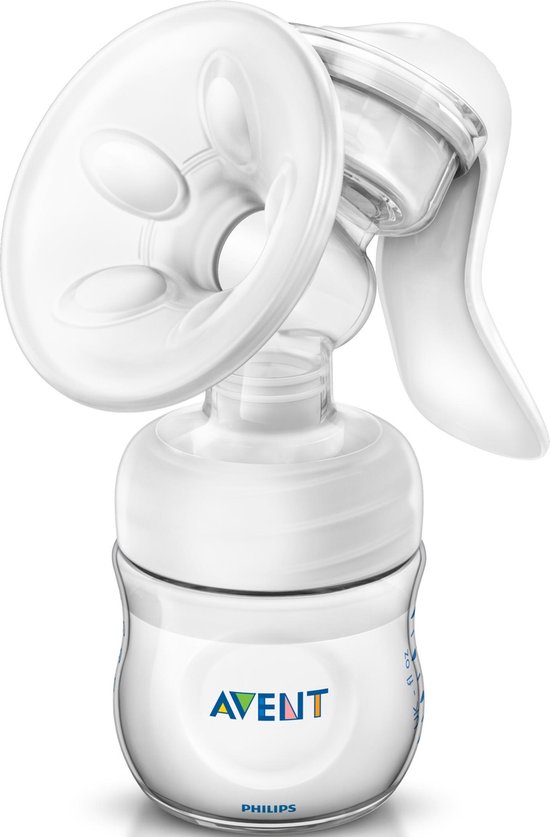 Emulatie radiator vertalen Philips Avent SCF330/20 Handmatige borstkolf - met Philips Avent Natural  babyfles -125 ml | bol.com