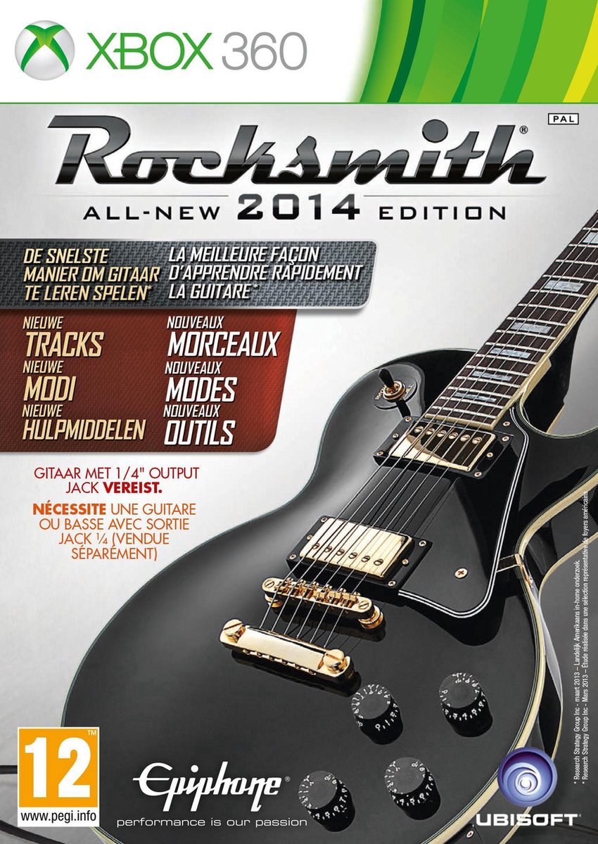 Rocksmith 2014 + Real Tone Kabel - Xbox 360