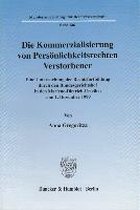 Die Kommerzialisierung von Persönlichkeitsrechten Verstorbener