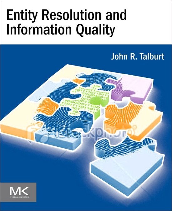 Entity Resolution and Information Quality - cover