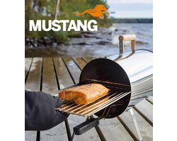 Mustang elektrische rookoven RVS