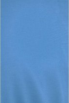 FLANEL hoeslaken - 180 x 220 - extra warm - kleur licht blauw - hoek 30cm