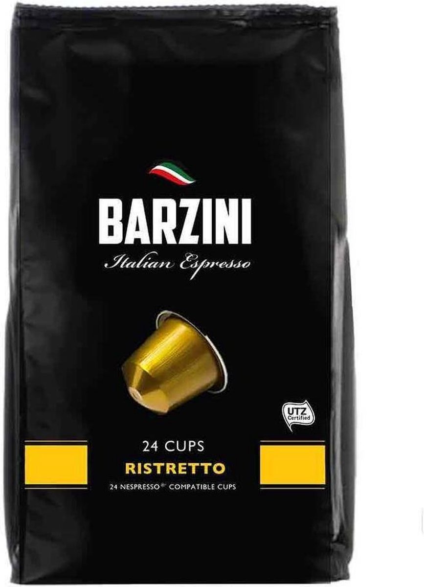 Barzini Italian Espresso - 1x 24 cups Ristretto