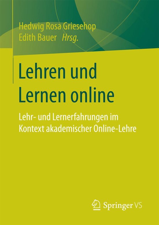 Lehren und Lernen online - cover