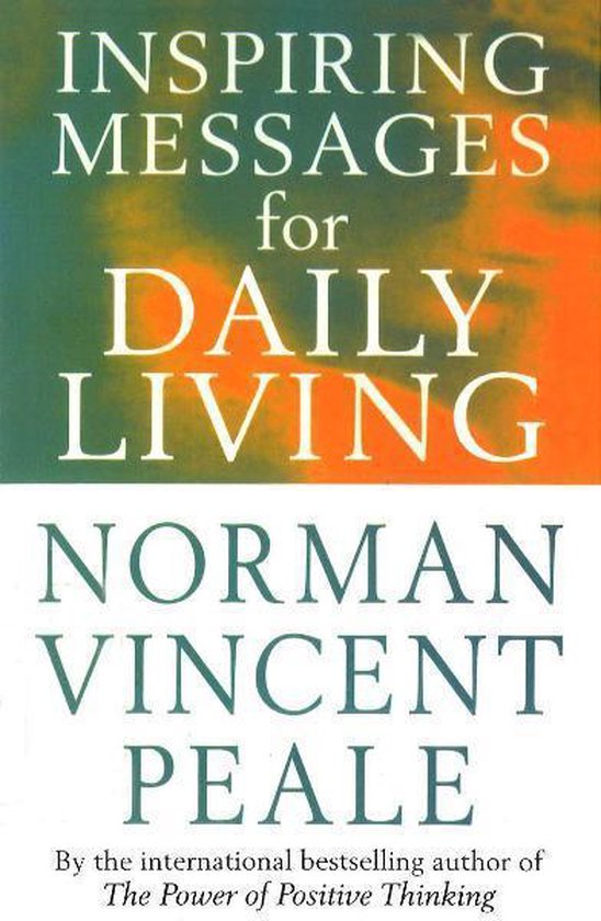 Boek 'Inspiring Messages for Daily Living' door Norman Vincent Peale.