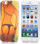 iphone 6 / 6s (4.7 inch) Sexy Girl TPU Cover, hoesje, case