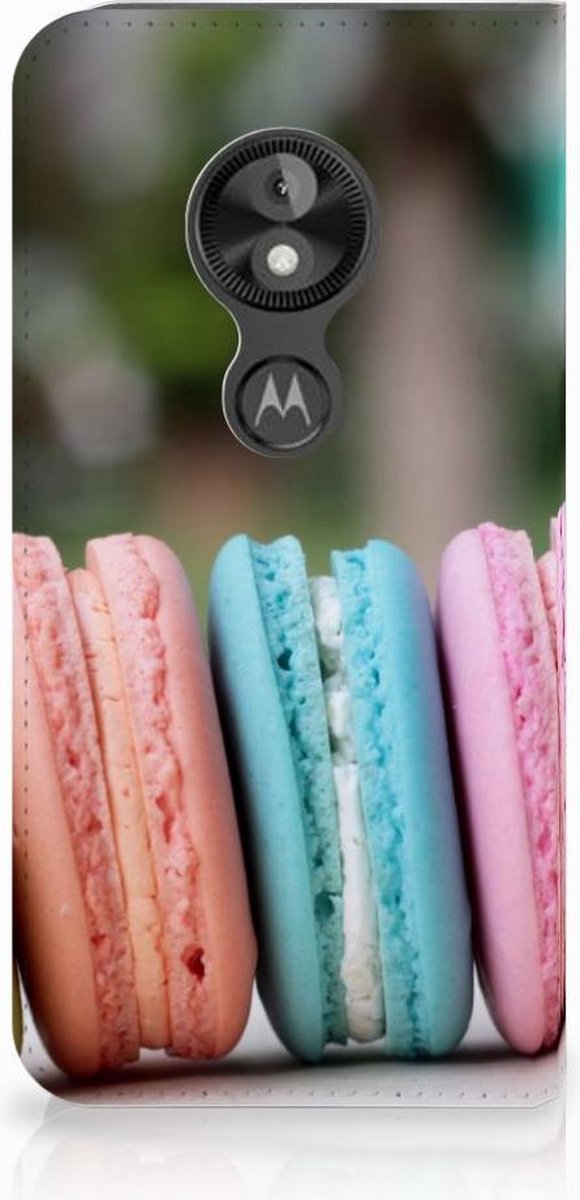 Motorola Moto E5 Play Flip Style Cover Macarons