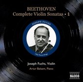 Joseph Fuchs & Artur Balsam - Beethoven: Complete Violin Sonatas 1 (CD)