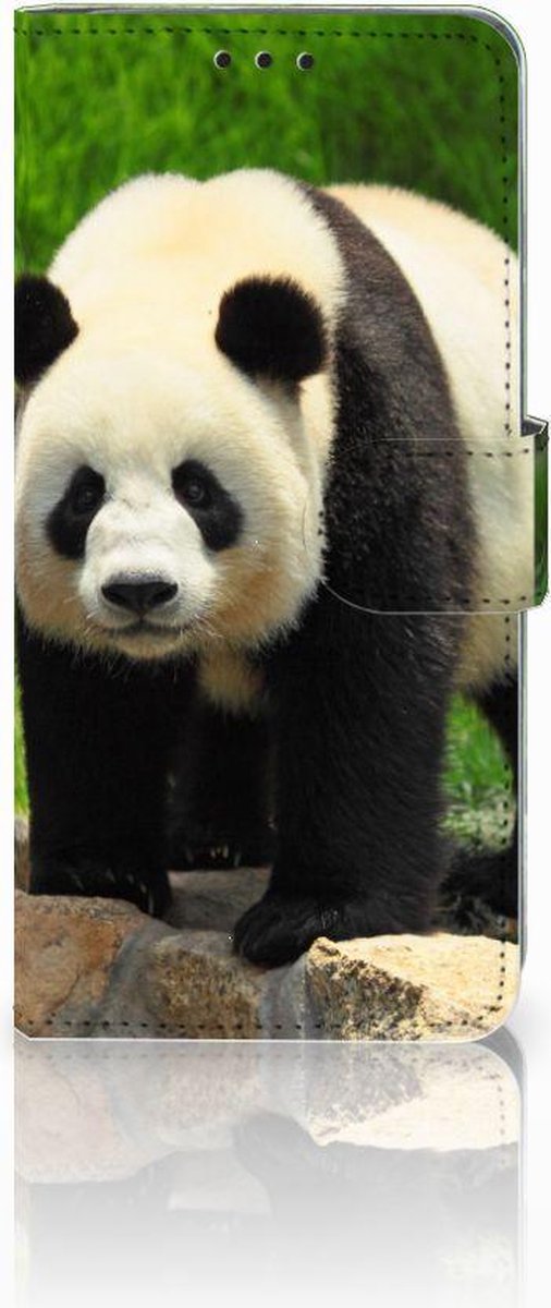 Huawei P30 Pro Telefoonhoesje met Pasjes Panda