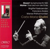 Brigitte Fassbaender, Francisco Araiza, Wiener Philharmoniker, Carlo Maria Giulini - Mozart: Symphonie KV550/Mahler: Das Lied Von Der Erde (2 CD)