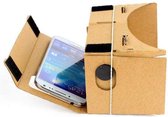(Google) cardboard inclusief hoofdband / Virtual reality 3D bril - geschikt voor smartphones tot 5,5 inch en met Nederlandse gebruiksaanwijzing - Empaza Huismerk