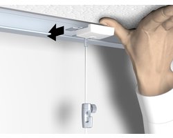 Newly set ophangsysteem - plafondhanger, plafondklem, ophanghaak, - schilderij ophangsysteem voor systeemplafonds zonder rail.