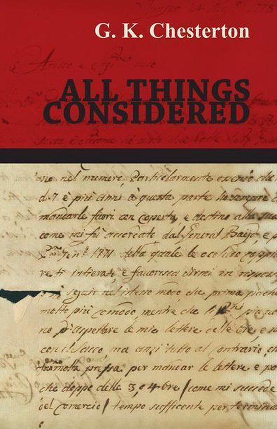 All Things Considered - cover