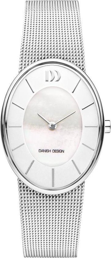 Danish Design IV62Q1168 horloge dames – zilver – edelstaal