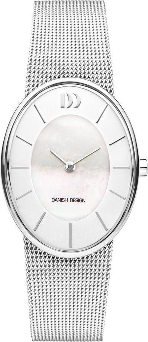 Danish Design IV62Q1168 horloge dames - zilver - edelstaal