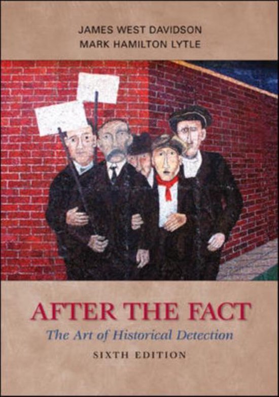 After The Fact 9780073385488 James West Davidson Boeken