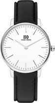 Danish Design IV10Q1175 horloge dames - zwart - edelstaal