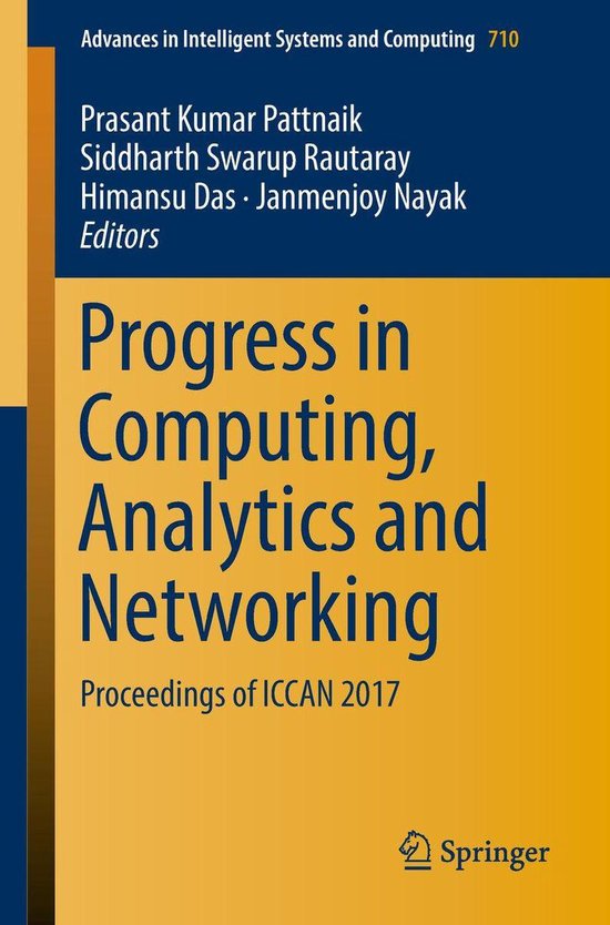 Springer Nature Proceedings excluding Computer Science - Progress in Computing, Analytics and Networking