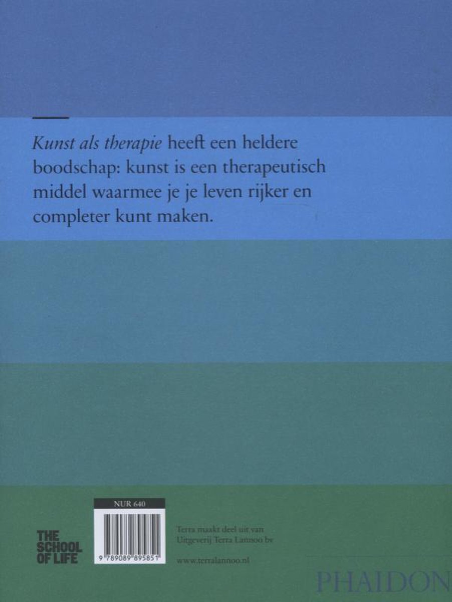 Kunst als therapie - back cover