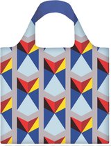 LOQI Shopper, opvouwbare tas -Torba Geometric Triangles Tmc-