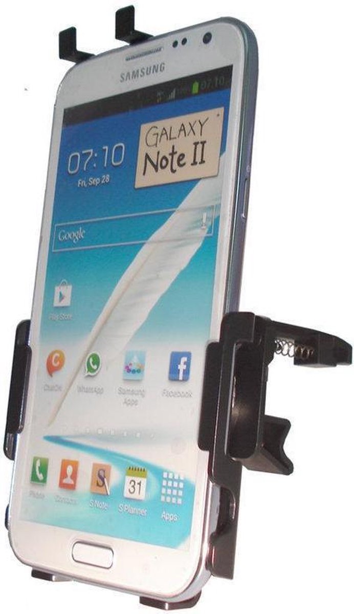 Houder voor in het ventilatierooster voor de Samsung Galaxy Note 2 (N7100)