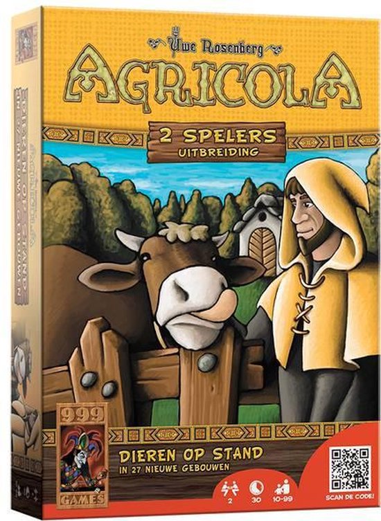 Agricola: 2 Spelers Uitbreiding 1 Bordspel | Games | bol.com