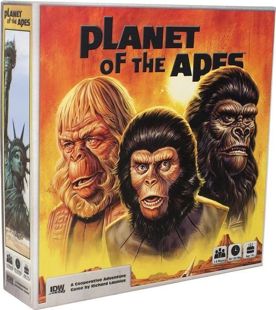 Boek: Asmodee Planet Of The Apes - EN, geschreven door Idw Games