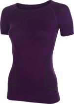 Brubeck Seamless Fitnessshirt model  "SWIFT"-Paars-M