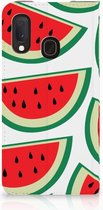 Samsung Galaxy A20e Flip Style Cover Watermelons