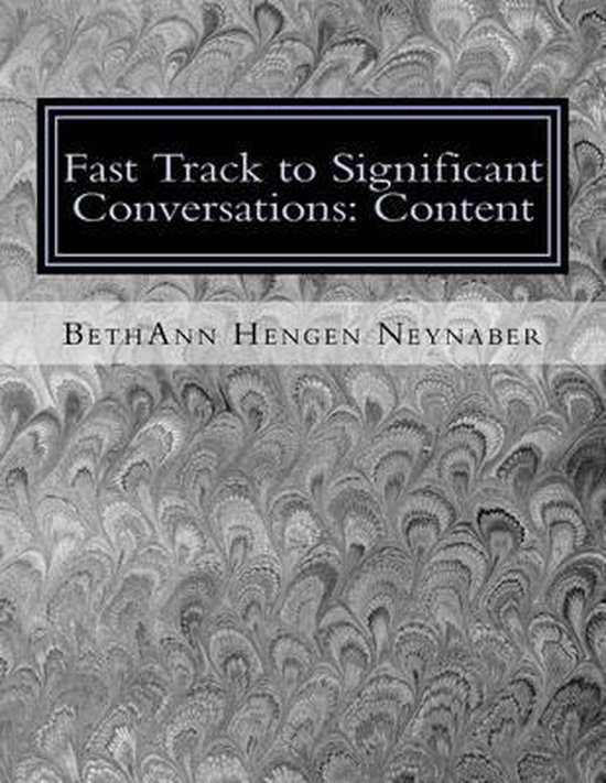 Fast Track to Significant Conversations - cover