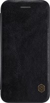 Nillkin - iPhone 8 Hoesje - Leather Case Qin Series Zwart